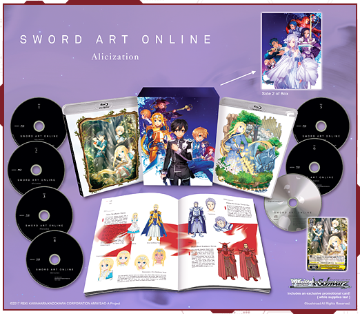 SAO: Alicization Season 1 Complete Blu-ray Set - Tokyo Otaku Mode