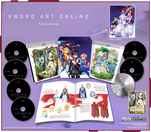 Sword Art Online: Alicization 24/24 + OVA [Sin Censura][Blu Ray